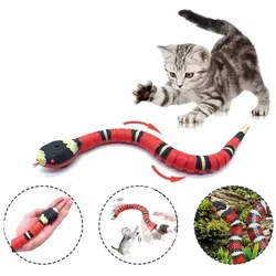 NUXIE® Katzen-/Hundespielzeug beweglicher USB-Schlauch 40cm (Rabatt für Stammkunden 3%)