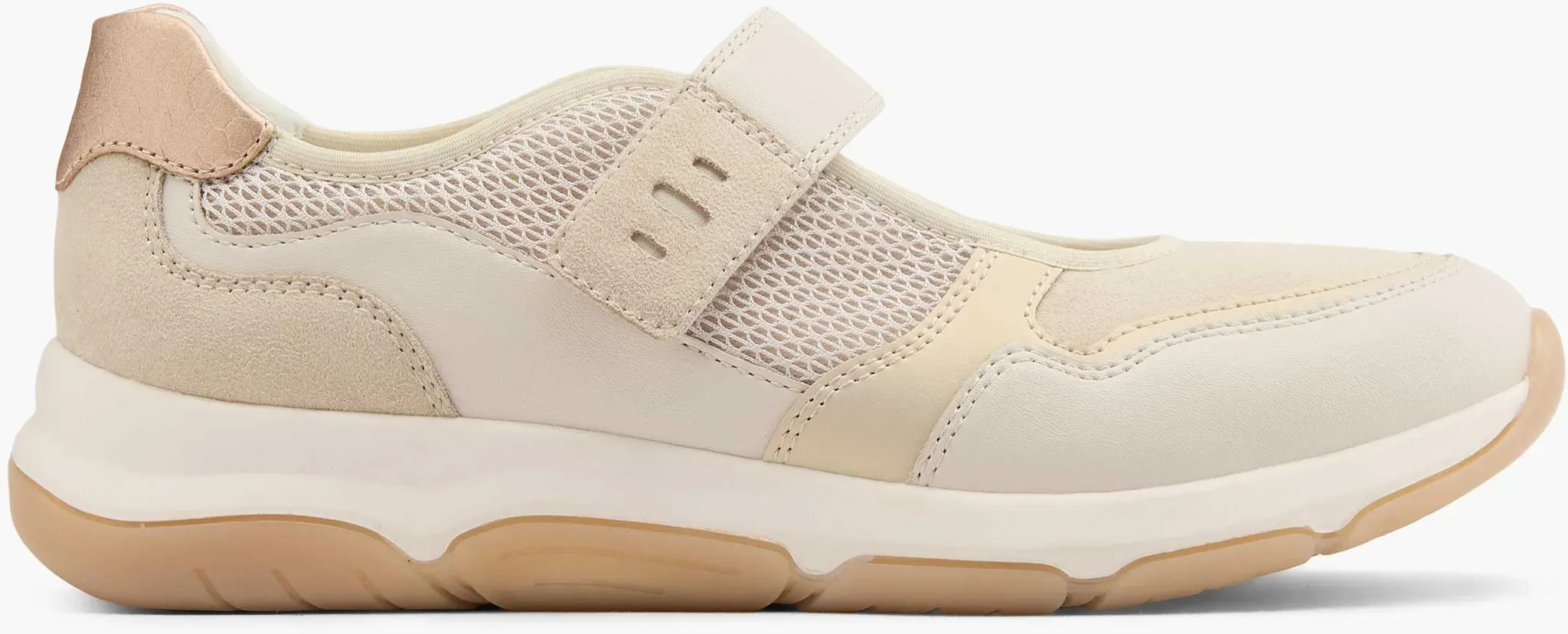 Easy Street  Halbschuh Beige, Damen, Größe: 4 1/2, Material: PU/Textil - Easy Street  Halbschuh Beige, Damen, Größe: 4 1/2, Material: PU/Textil - woman - Beige