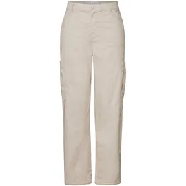 street one studio Paperbag-Hose High Waist Beige 46