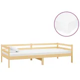 vidaXL Tagesbett mit Matratze 90x200 cm Kiefer Massivholz
