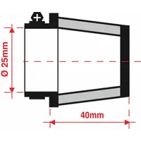 BMC Toys BMC Entlüftungsfilter 25 mm - FBSA25-40 -