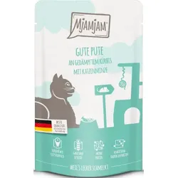 Katzen - Nassfutter MJAMJAM Cat Adult Pute & Kürbis, 125 g