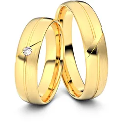 Trauringe Bad Oeynhausen 585er Gelbgold - 2659