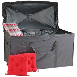 Home4You Auflagenbox, Wasserdicht - mit Rollen und Tragegriffen