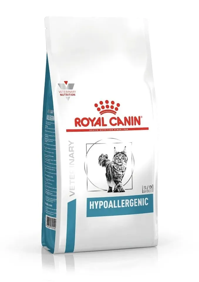 ROYAL CANIN Cat Hypoallergenic 400g Trockenfutter für ausgewachsene Katzen mit Nahrungsmittelunverträglichkeiten