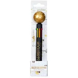 BlueSky Kugelschreiber Harry Potter - Stift "Schnatz" 8 in 1 (mehrfarbig) schwarz, Schreibfarbe: farbsortiert, 1 St.