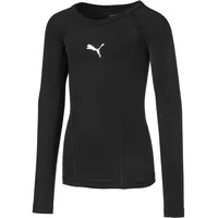 Puma LIGA Baselayer Funktionsshirt langarm Kinder black 152