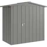 hörmann stauraumsysteme Juno Gerätehaus 2,14 x 1,18 m Grau