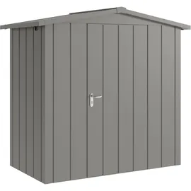 hörmann stauraumsysteme Juno Gerätehaus 2,14 x 1,18 m Grau