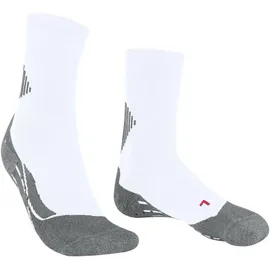 Falke 4GRIP Stabilizing Unisex Socken 4 GRIP U So Funktionsmaterial für maximalen Speed 1 Paar, Weiß White-Mix 2029, 39-41