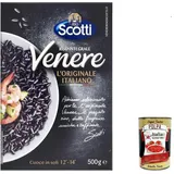 12x Riso Scotti Venere Integrale Schwarzer Reis 500g+Polpa