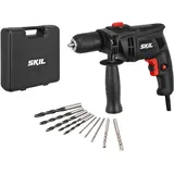 SKIL 1020 AD Schlagbohrmaschine 550 W für Mauerwerk, 5 Steinbohren, 5 Holzbohren
