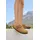 ROHDE "ALBA", Damen, Gr. 39, beige, Veloursleder, used, Schuhe, Schlappen, Hausschuh mit leichter Laufsohle in Weite G