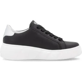 Rieker Plateau Sneaker Damen Schwarz 40