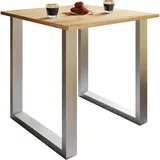 Ebuy24, Esstisch, Esstisch XonaU dekor (80 x 80 x 76 cm)