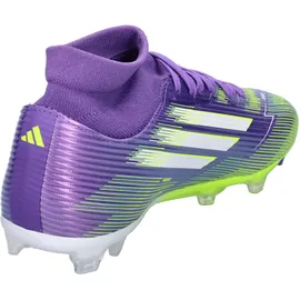 adidas F50 League Mid FG/MG Purple Rush / Cloud White / Lucid Lemon 48