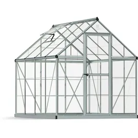 CANOPIA Harmony Alu silber PC 0,7 mm 4,6 m2 inkl. Fundament