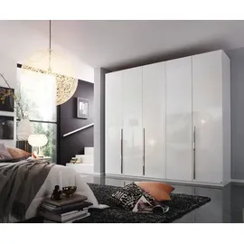 Rauch ORANGE Kleiderschrank Montclar 251 x 223 cm Dekor Weiß / Hochglanz