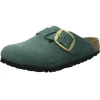 Birkenstock Boston Big Buckle Nubuk Leather Thyme Gr. 38 - 38 EU