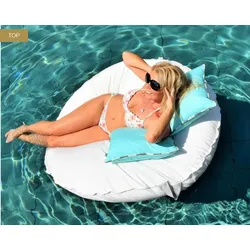 chillisy Badeinsel Ibiza Ø 145 cm  , Farbe: Holzoptik