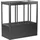 Biohort Gewächshaus Florentina 2 x 1 MAXI 201,6 x 213 x 103,1 cm Dunkelgrau-Metallic