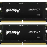 Kingston FURY Impact SO-DIMM Kit 32GB, DDR5-5600, CL40-40-40, on-die ECC (KF556S40IBK2-32)