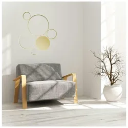 Pois-Gold LED-Deckenleuchte