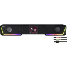Speedlink GRAVITY RGB Stereo Soundbar, black
