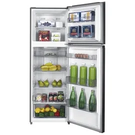 CONTINENTAL EDISON CEF2D334NFS großer Kühlschrank mit Gefrierfach absolut kein Frost Klasse E Invertermotor 334 l L60 x H170 cm Edelstahl