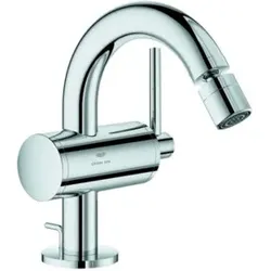 Grohe Bidet-Einhebelmischer Atrio 1/2", Ablaufgarnitur, chrom
