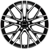CARMANI 20 Ludwig 7,5 x 17 5 x 120 ET35 MB72,6 Schwarz Polish