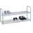 Relaxdays Schuhregal 90 x 45 x 31 cm silber