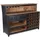DESIGN DELIGHTS Barschrank PUREWOOD 150 x 110 x 55 cm Schwarz