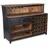 DESIGN DELIGHTS Barschrank PUREWOOD 150 x 110 x 55 cm Schwarz