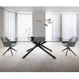 DeLife Edge 240 x 76 x 120 cm schwarz