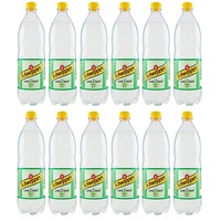 12x Schweppes Lime & Mint Kohlensäurehaltiges Getränk mit Limettensaft PET 1Lt