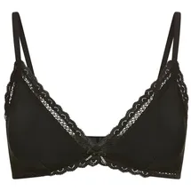 Hugo BH mit Spitzenbesatz Modell 'UNIQUE', Black, XL