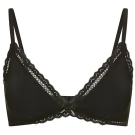 Hugo BH mit Spitzenbesatz Modell 'UNIQUE', Black, XL