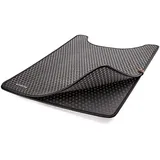 whisker LitterTrap Matte Katzenstreumatte Schwarz