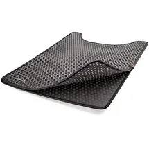 whisker LitterTrap Matte Katzenstreumatte Schwarz
