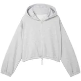 Tom Tailor Cropped Jacke Light Stone Grey Melange 140 cm