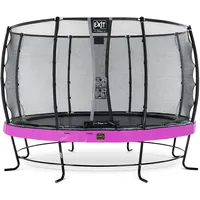 EXIT TOYS Elegant Premium Trampolin 366 cm inkl. Deluxe Sicherheitsnetz lila