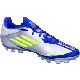 adidas F50 League Messi AG Herren Silver Met/Solar Yellow/Lucid Blue 43 1/3