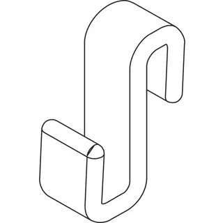 Kermi Liga Handtuchhaken ZDHHHHHLI000XK transparent, 5 Stück