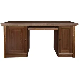 Home Affaire Schreibtisch Soeren Kiefer massiv / Braun