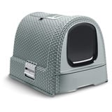 Curver Katzentoilette - misty blue (blau) - L 51 x B 38,5 x H 39,5 cm