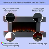 Klarstein Studio Light & Fire 1 Smart schwarz