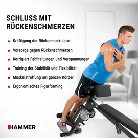 Hammer Ab&Back Trainer schwarz