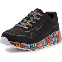 SKECHERS Uno Lite Kinder Schwarz 34