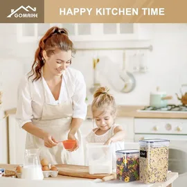 luxuskollektion Vorratsdosen Set Aufbewahrungsbox Küche Luftdicht Behälter Plastik